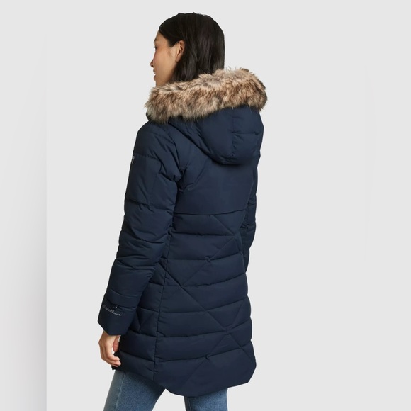 Eddie Bauer Sun Valley Frost Down Parka Large TALL - Picture 2 of 11